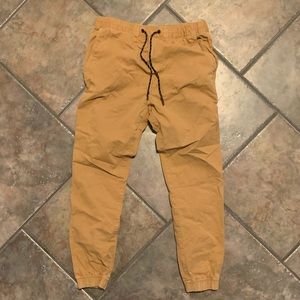 American Eagle XS Mens Jogger Pants Uniform Khaki